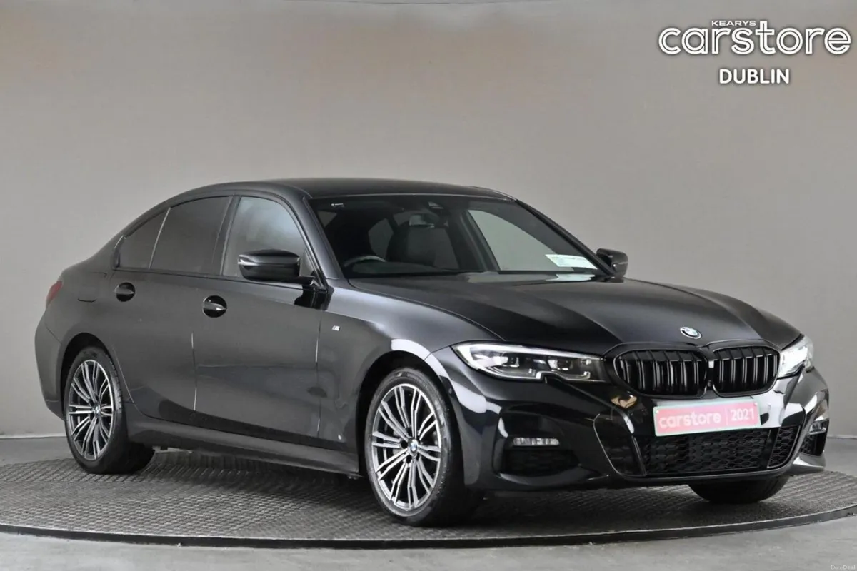 BMW 3-Series 330E M SPORT G20 **BLACK LEATHER** - Image 1