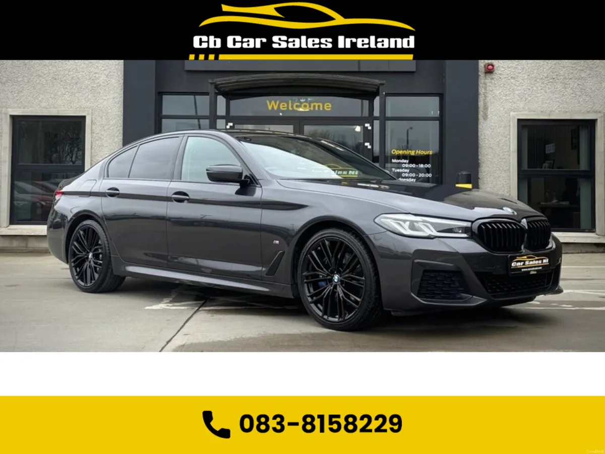 BMW 5-Series 2.0 520d MHT M Sport Saloon 4dr Diese - Image 1