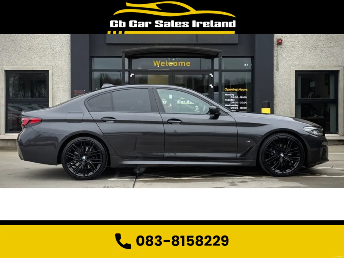 BMW 5-Series 2.0 520d MHT M Sport Saloon 4dr Diese - Image 3