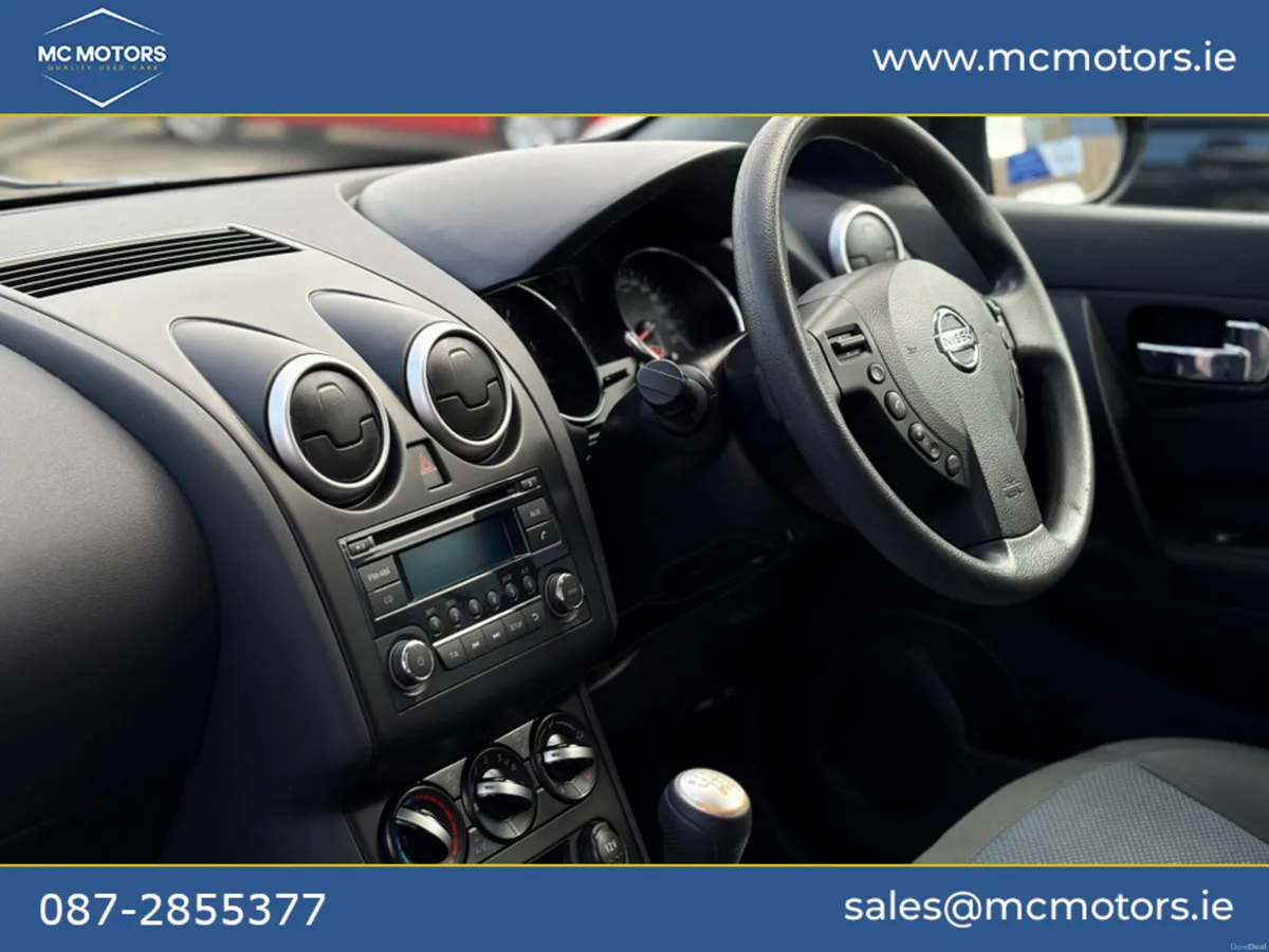 Nissan Qashqai 3 MONTH WARRANTY + NEW NCT - Image 2