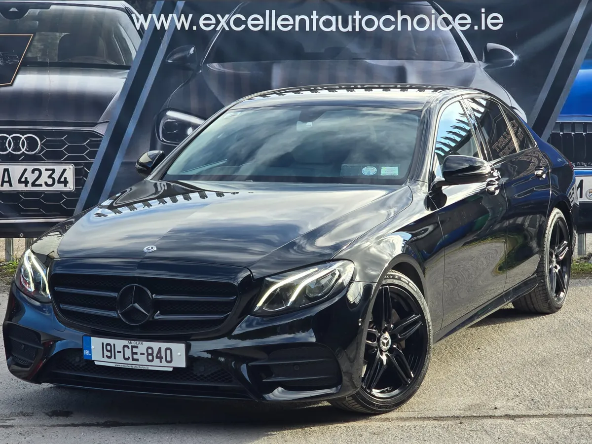 Mercedes-Benz E-Class 2019 BLACK STUNNING, IMMACUL - Image 3