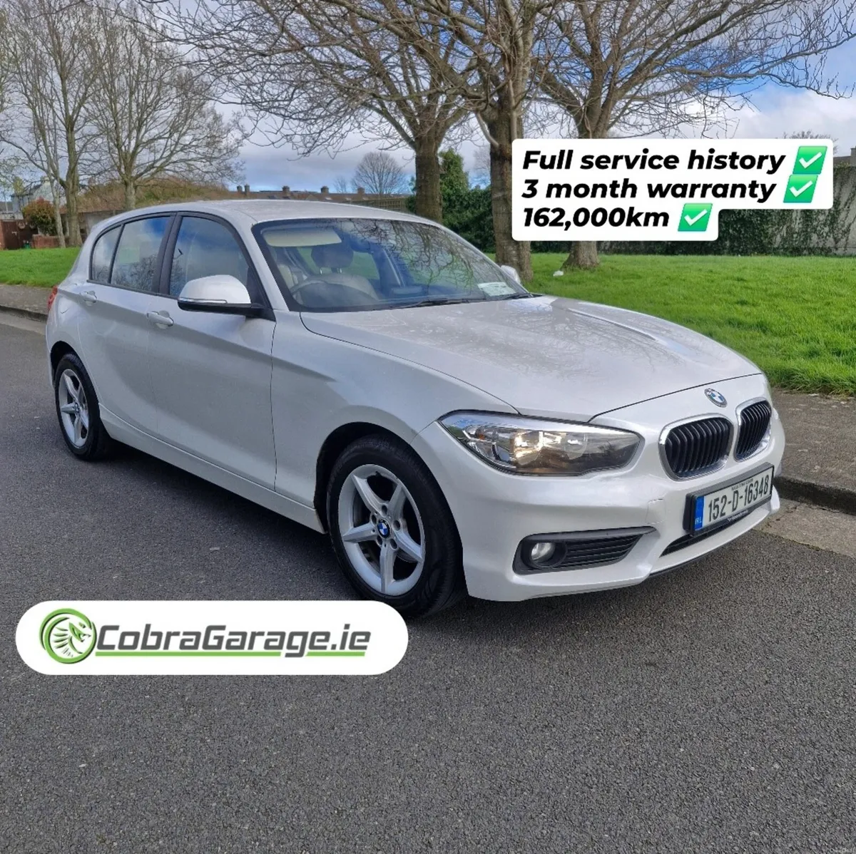 BMW 1-Series 2015 Full Service History - Image 1