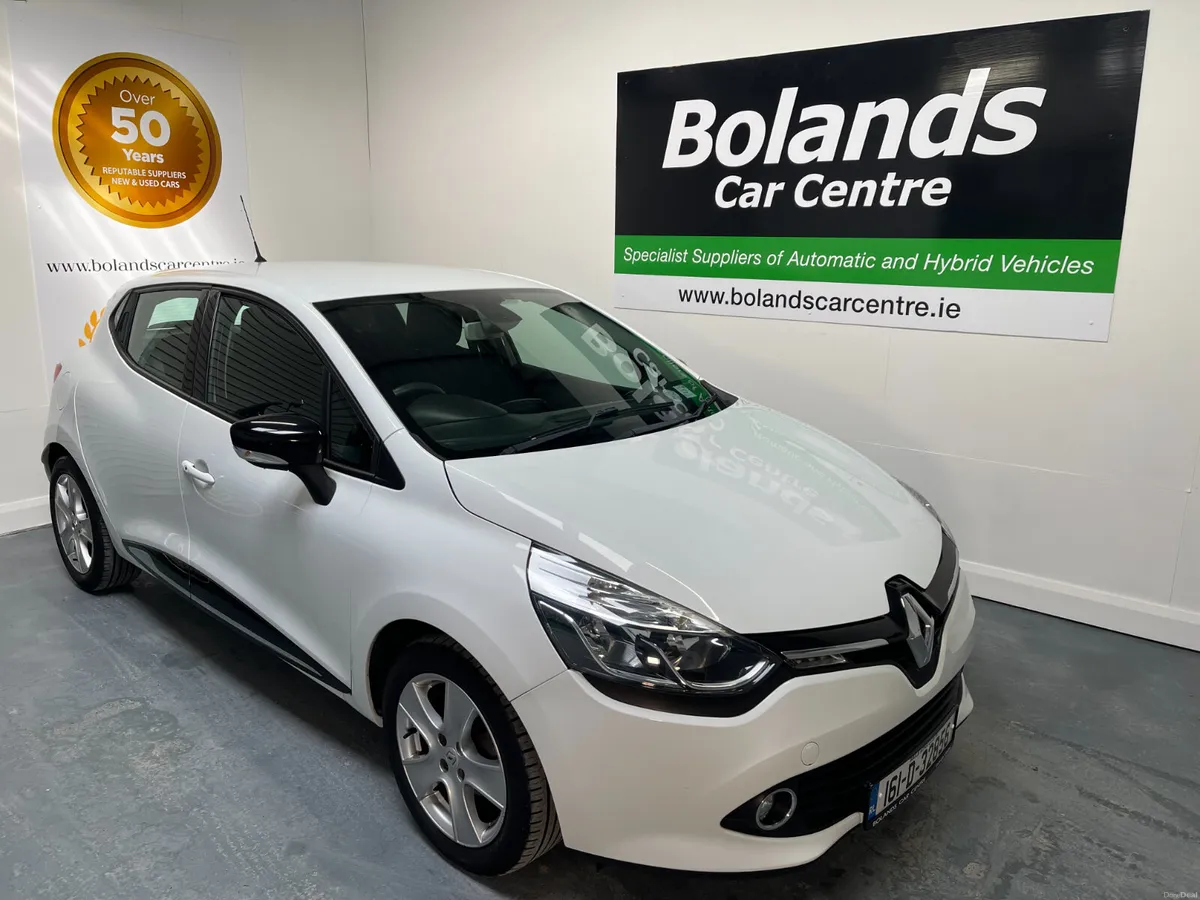 2016 Renault Clio 1.2 Dynamique (Low Kms)5dr Model - Image 1