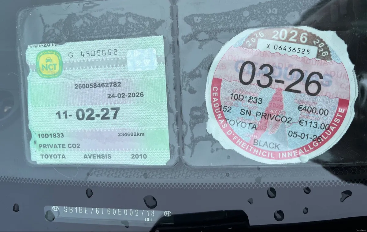 Toyota Avensis 1.6 Petrol - Image 3