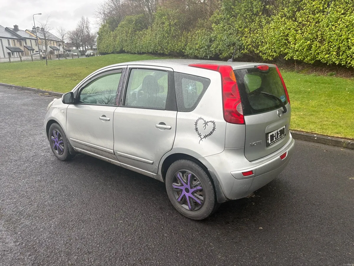 2008 Nissan Note 1.5 Diesel NCT 04/26 - Image 3