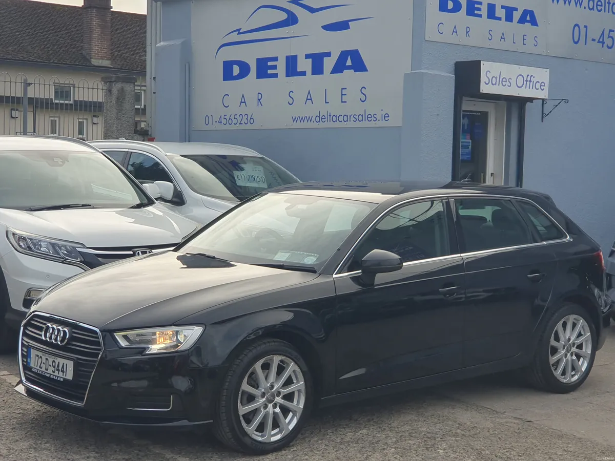 2017 AUDI A3 1.6TDI SPORTBACK AUTO SE NCT 07/27 - Image 1