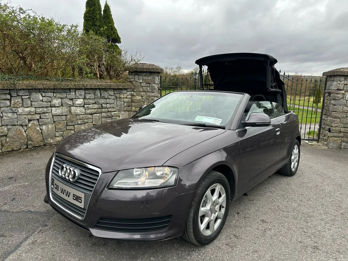 AUDI A3 1.9 TDI CONVERTIBLE NCT&TAX - Image 1