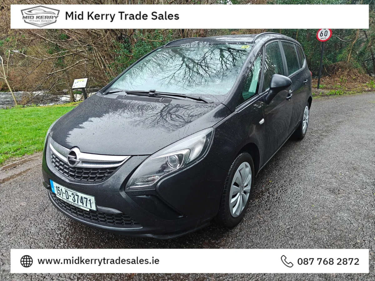 151 Opel Zafira 2.0 Dsl NCT & TAX - Image 1
