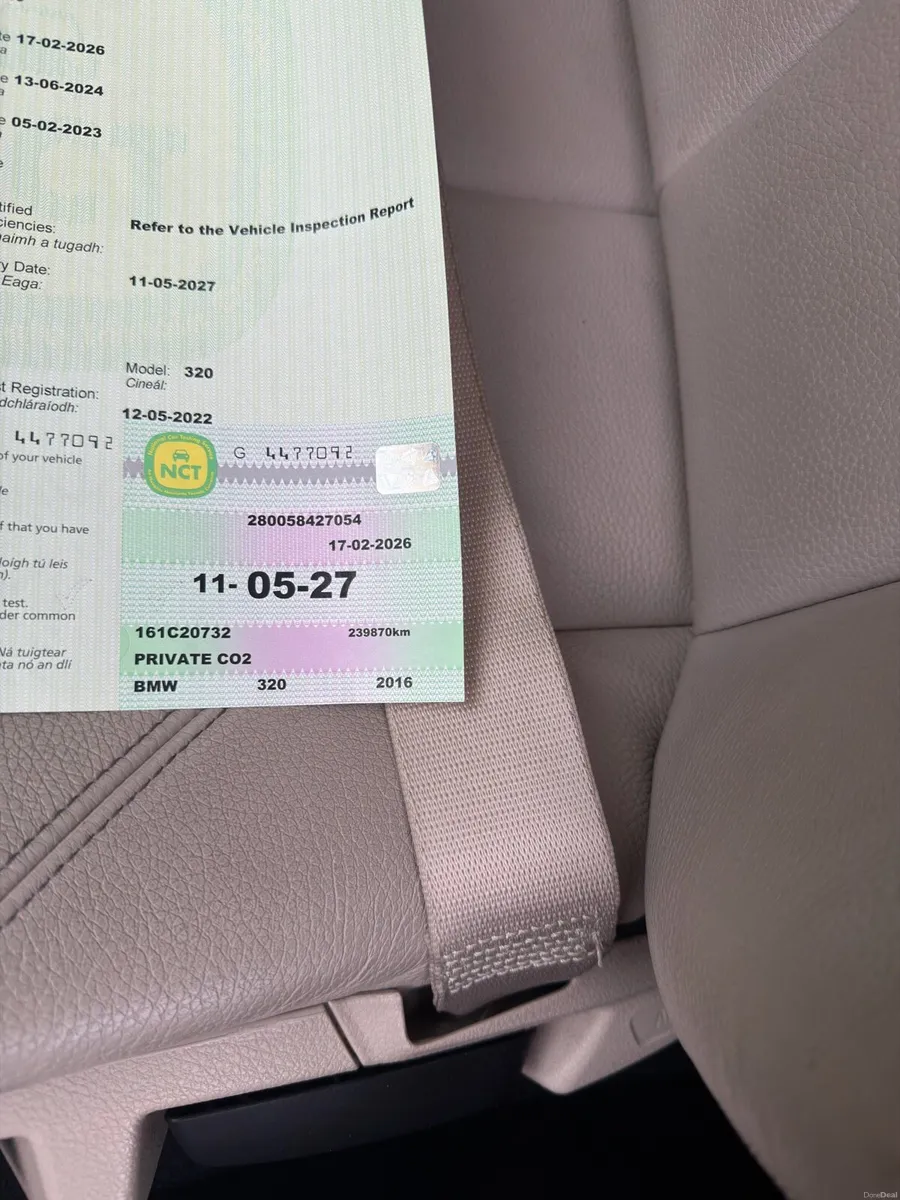 BMW 320D F30 LUXURY NCT05/27 - Image 2