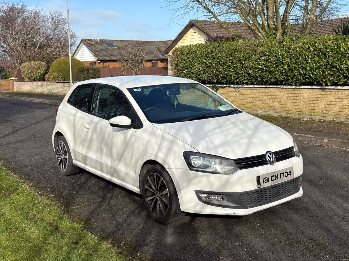 2013 Volkswagen Polo 1.2 petrol nct 07/26 tax 0726 - Image 1