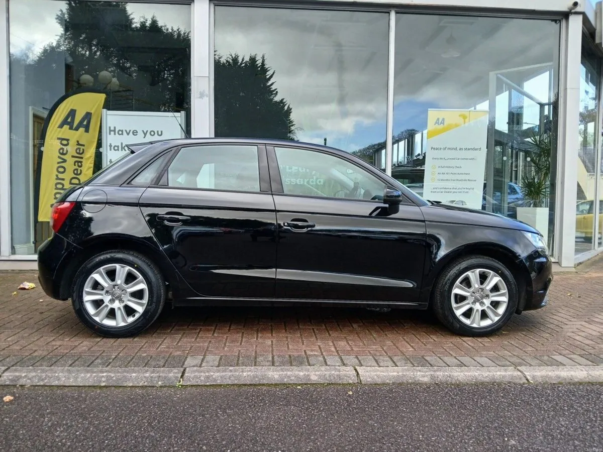 Audi A1 1.6 TDI 90BHP  SPORTBACK, BLACK. - Image 3