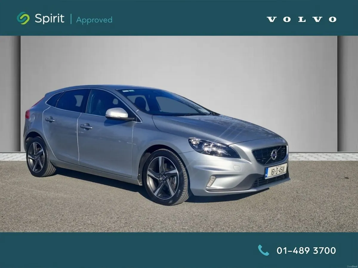 Volvo V40 D2 (120hp) R-Design, Full Nappa Leather, - Image 1