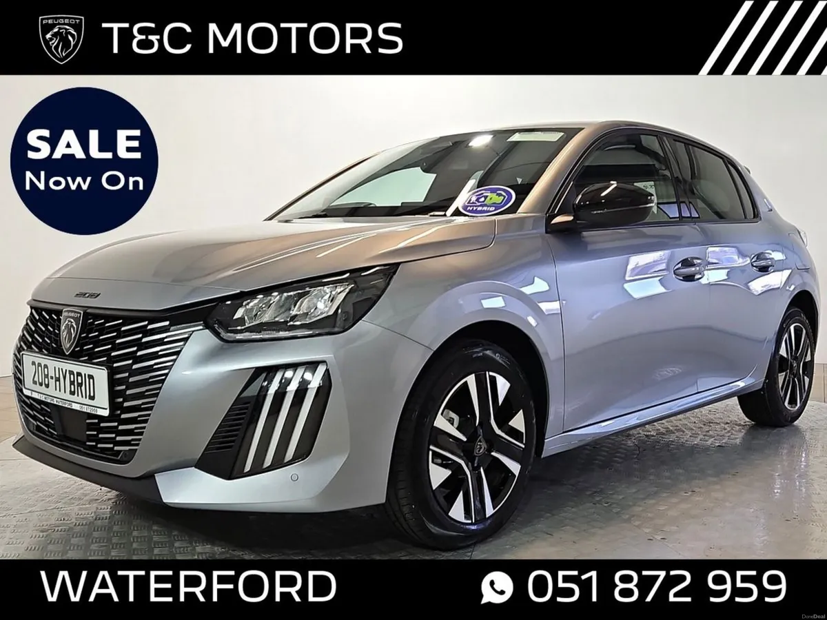 Peugeot 208 All New Allure Hybrid, Rear Camera & R - Image 1