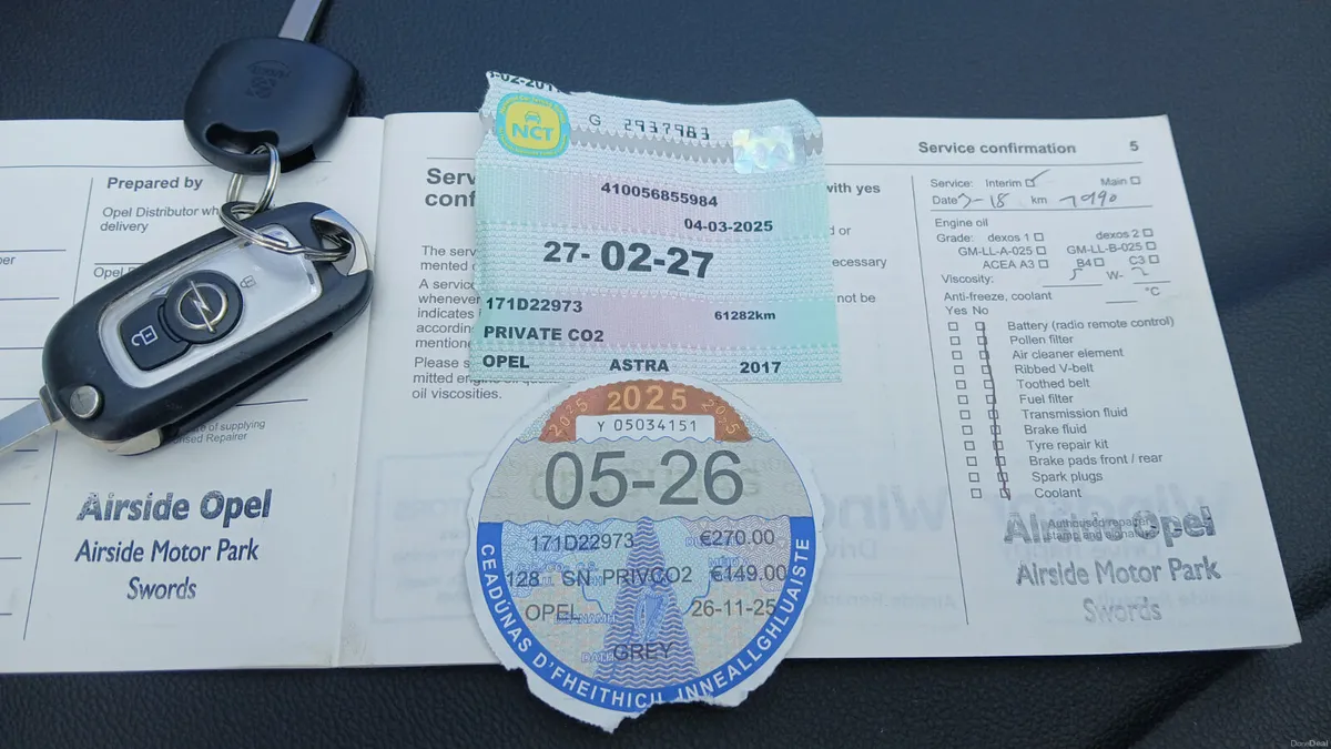 Opel Astra 2017 1.4 SC 5dr - FSH - ONLY 67k klms - Image 2