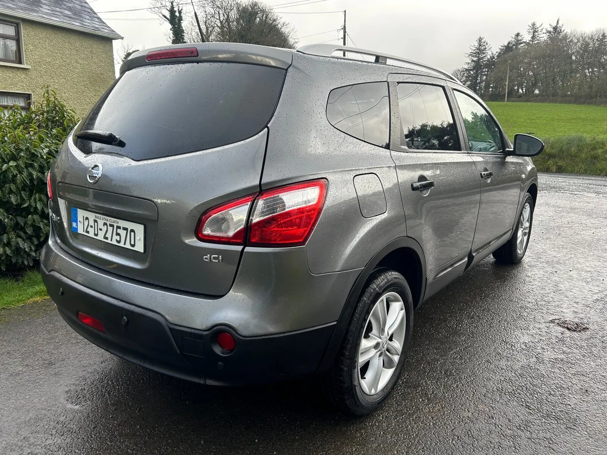 2012 Nissan Qashqai + 2 .. NEW NCT & Full Service - Image 4