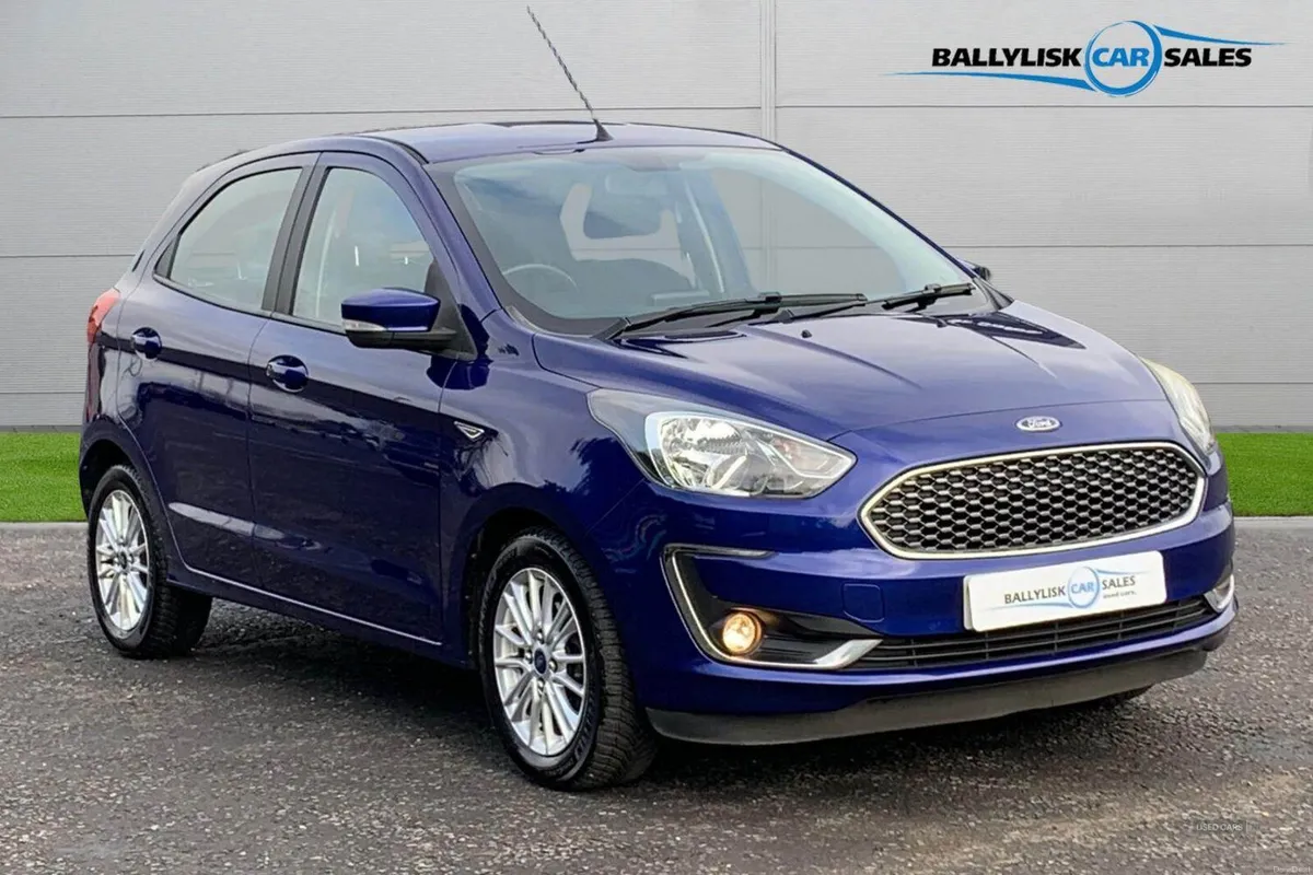 Ford KA 1.2 Ti-VCT 70PS Zetec in Blue with 56K + H - Image 1