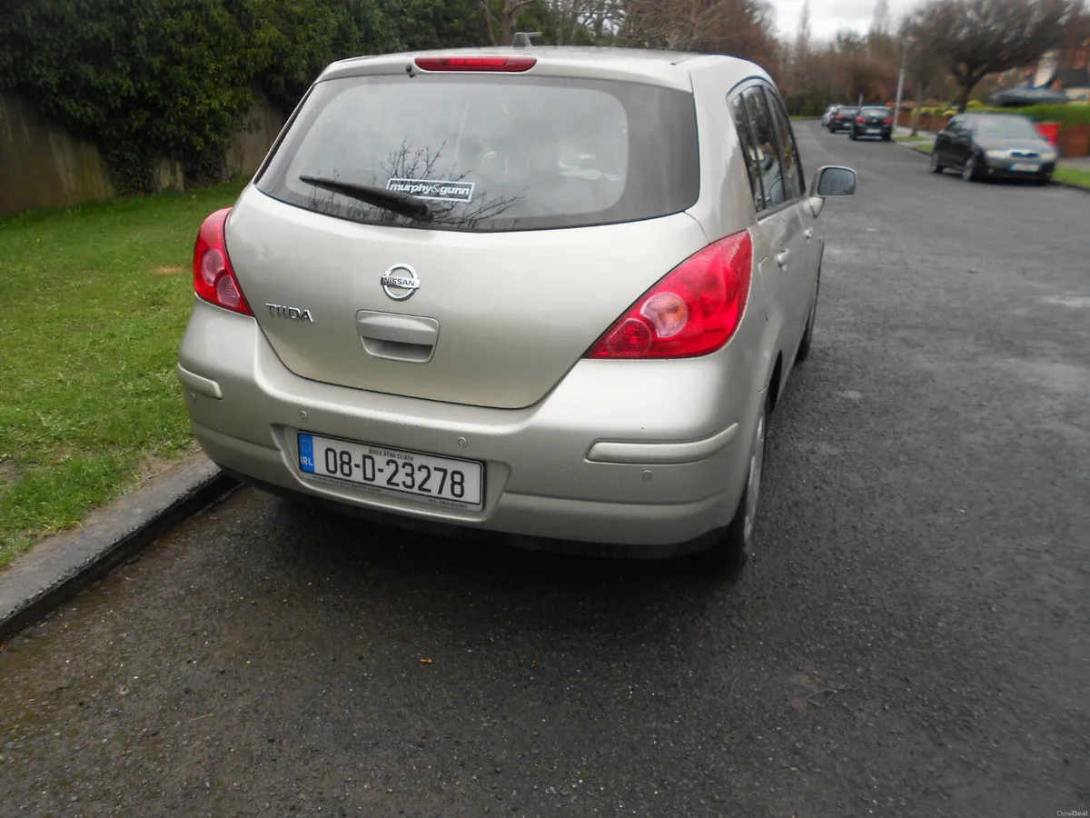 Nissan Tiida 2008 ncted 2/27 - Image 4
