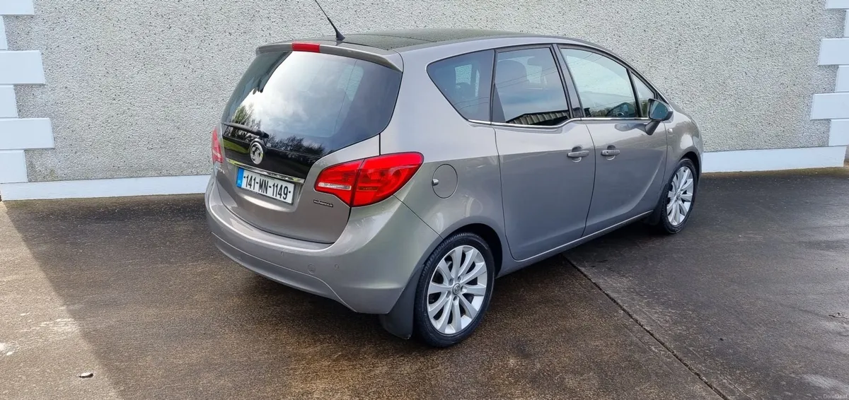 141 Vauxhall Meriva 1.4- Low Miles Just Nct tested - Image 3