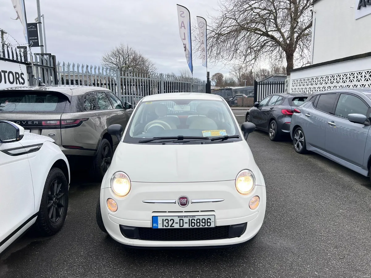 13 Fiat 500 1.2 Petrol Nct&Tax - Image 3