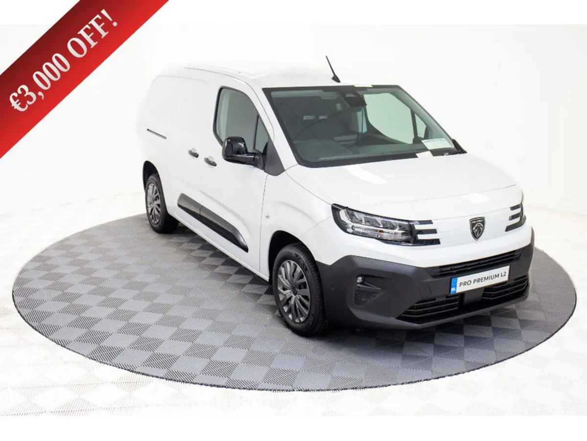 Peugeot Partner *€3, 000 off* Pro Premium 1.5 Dies - Image 1