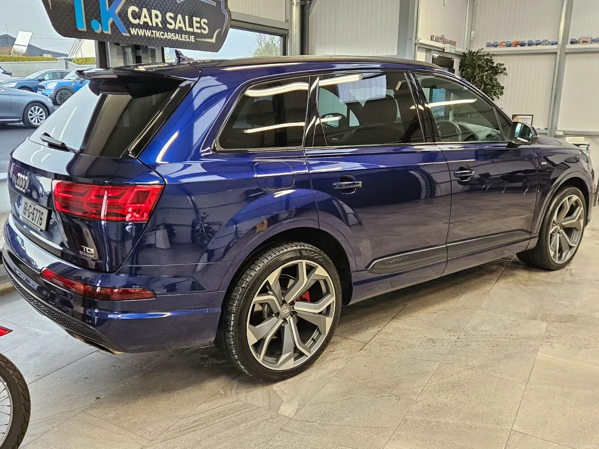 18 AUDI Q7 3.0TDI SLINE QUATTRO 7 SEATER BLACK ED - Image 3