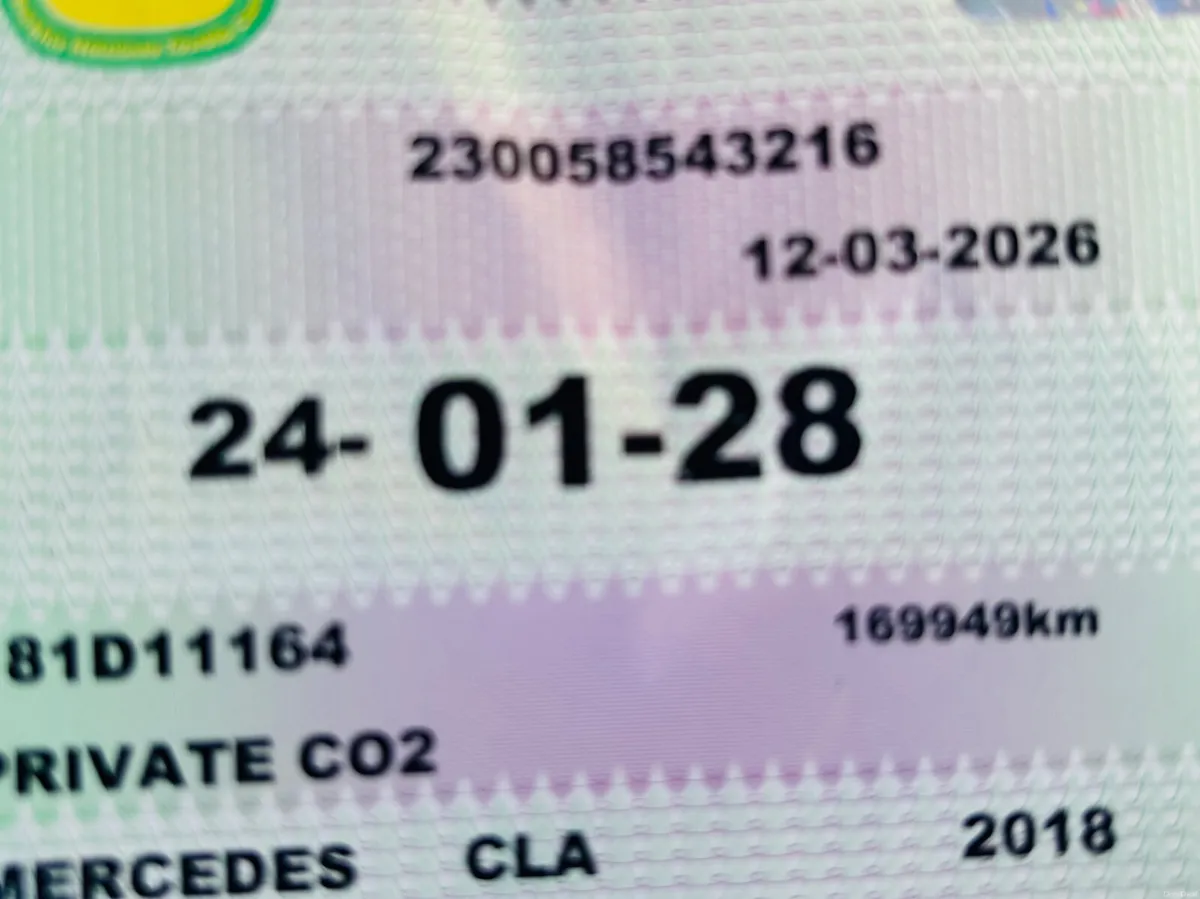 2018 MERCEDES CLA 1.6i PETROL TAX NEW NCT - Image 2