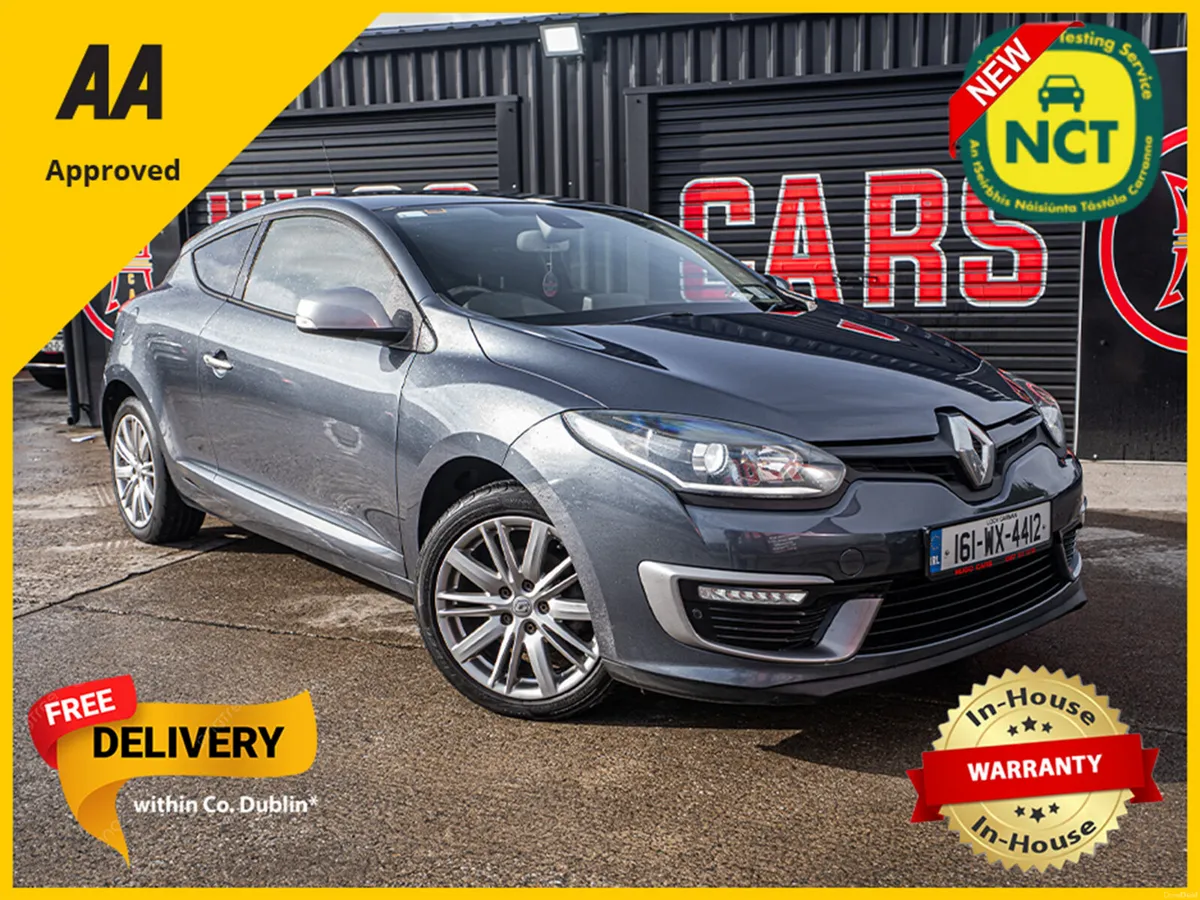2016 Megane 1.6d GT-LINE/FSH/New NCT/Warranty - Image 1