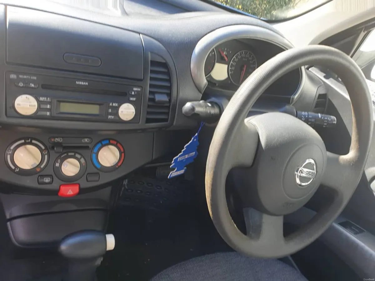 2007 Nissan Micra Automatic, 
NCT Oct 2026 – €2100 - Image 3