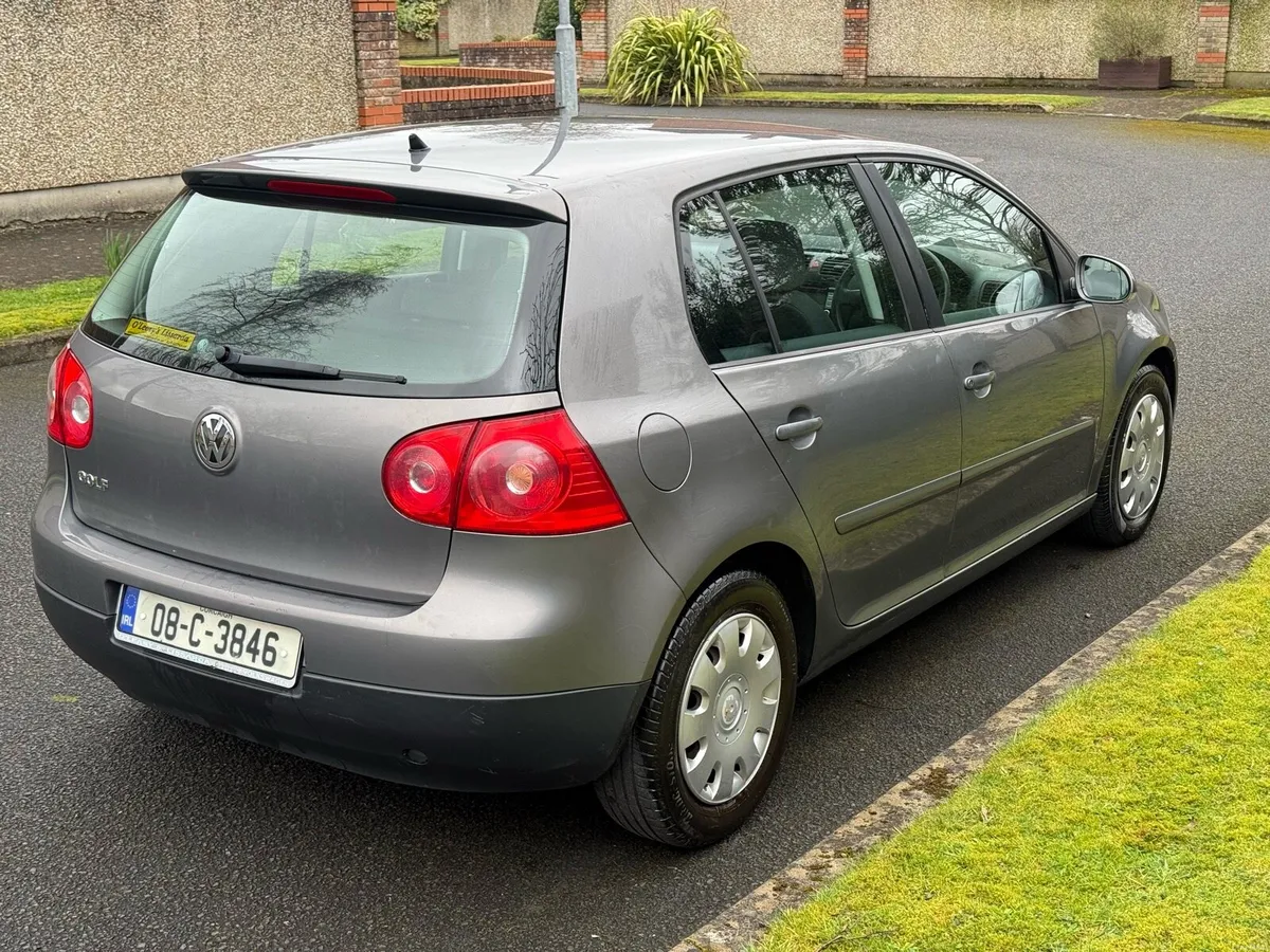 08 Volkswagen Golf ONLY 118k kms NEW NCT 01/27 - Image 4