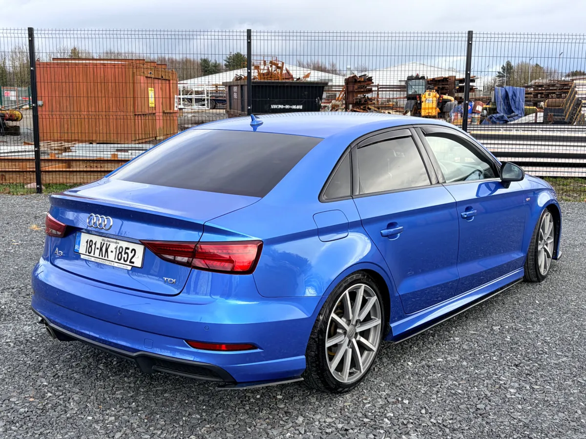 2018 AUDI A3 1.6TDI S-LINE BLACK-ED SALOON - Image 4