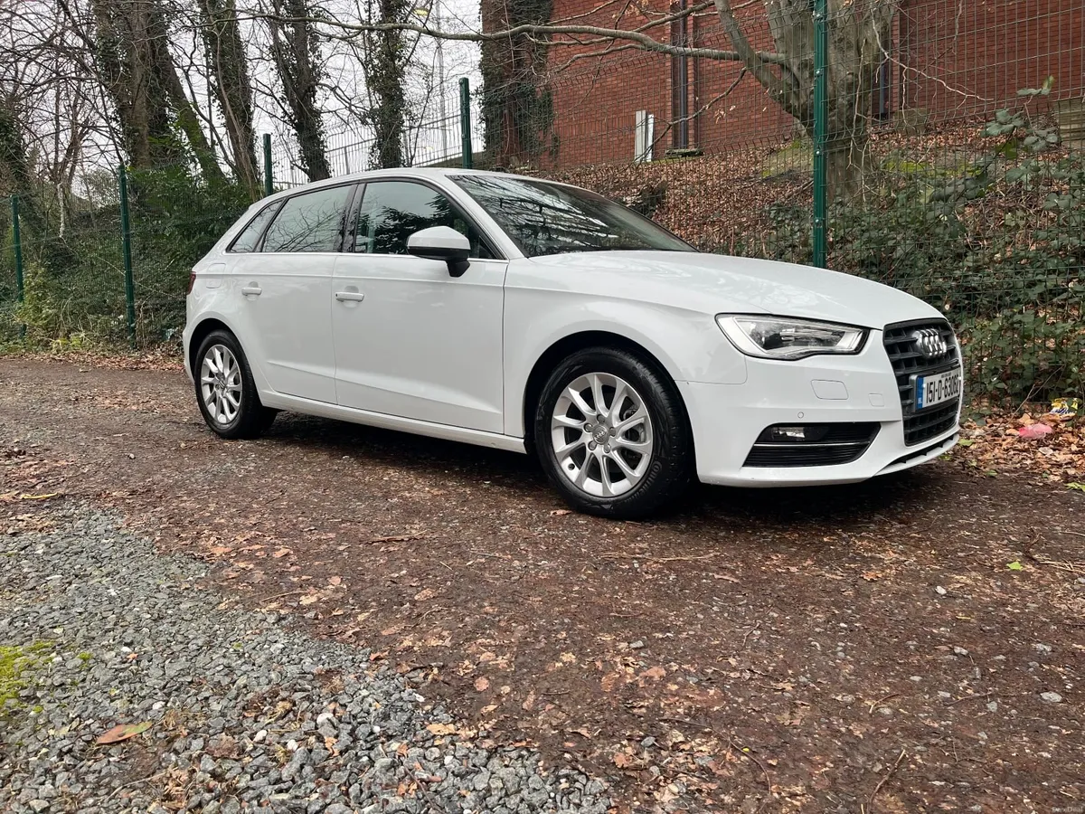 Audi A3 Automatic, White, New NCT, 1 owner - Image 1