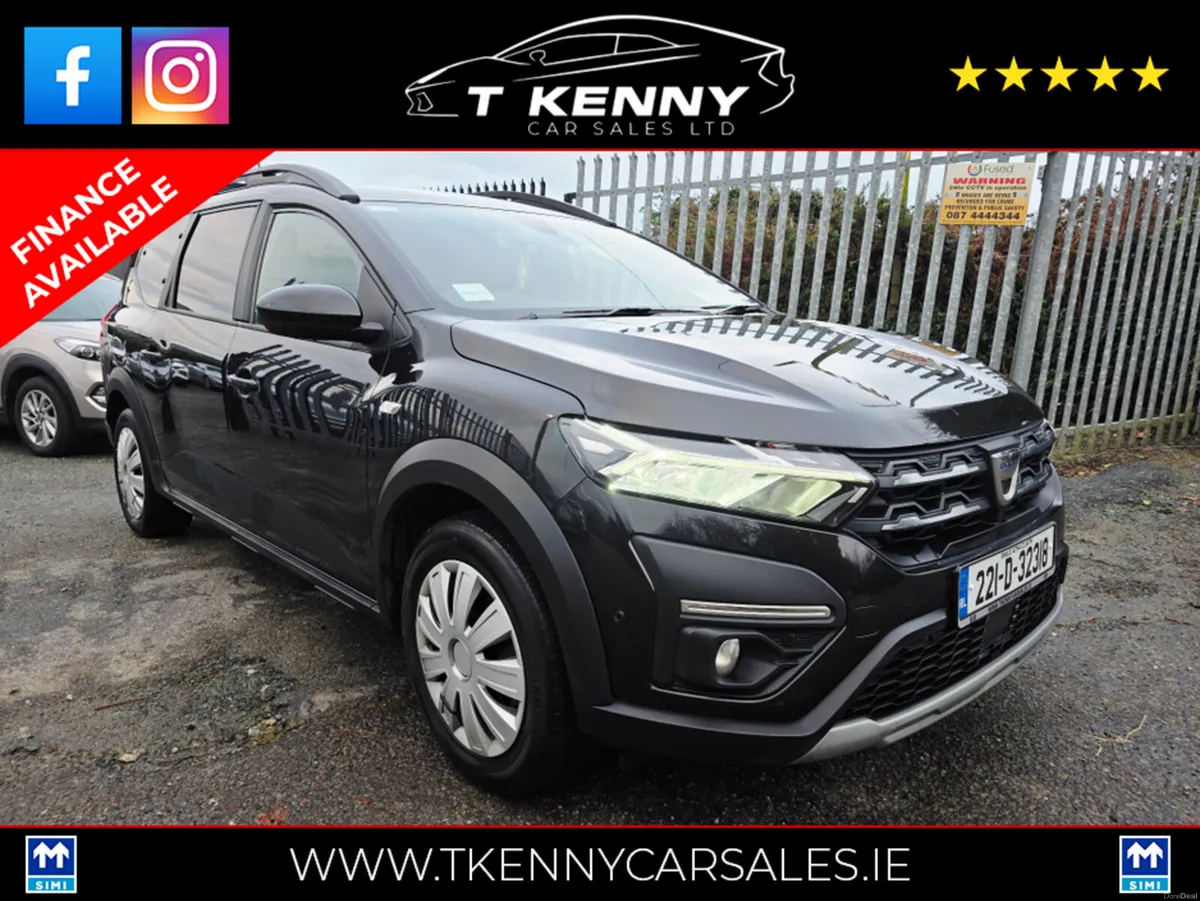 Dacia Jogger 7 SEATER COMFORT TCE 110 5DR FINANCE - Image 1