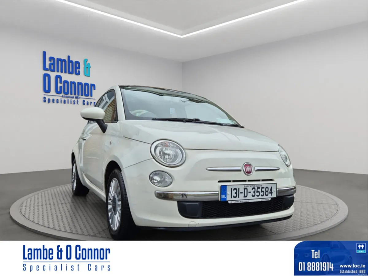 Fiat 500 1.2 LOUNGE **** PAN ROOF *** ALLOYS **** - Image 2
