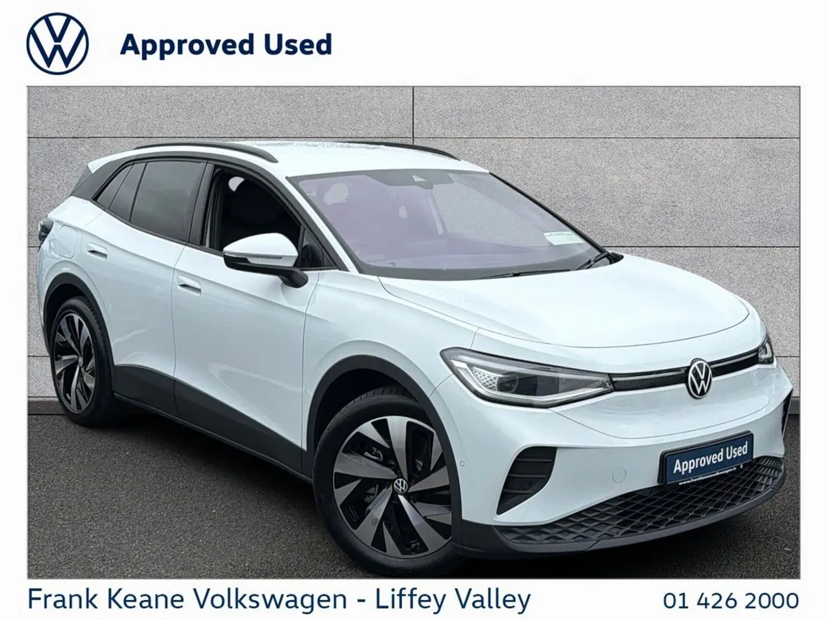 Volkswagen ID.4 77KWH PRO PLUS 286BHP *GLACIER WHT - Image 1