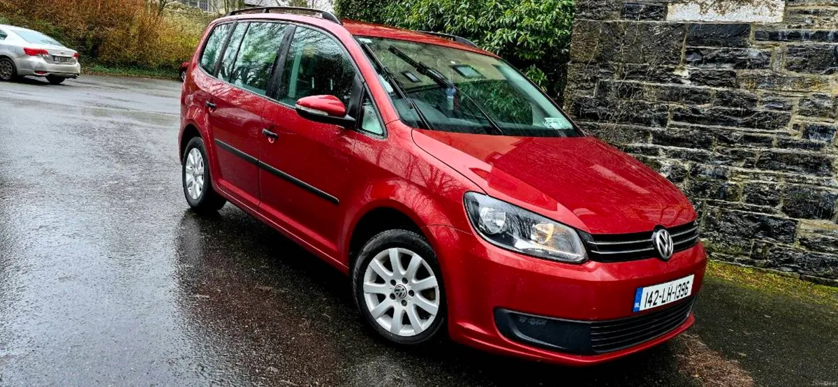 2014 VW TOURAN 1.6TDI. 7seater.NCT&TAX - Image 1