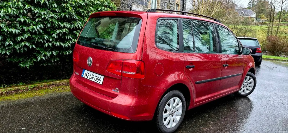 2014 VW TOURAN 1.6TDI. 7seater.NCT&TAX - Image 3