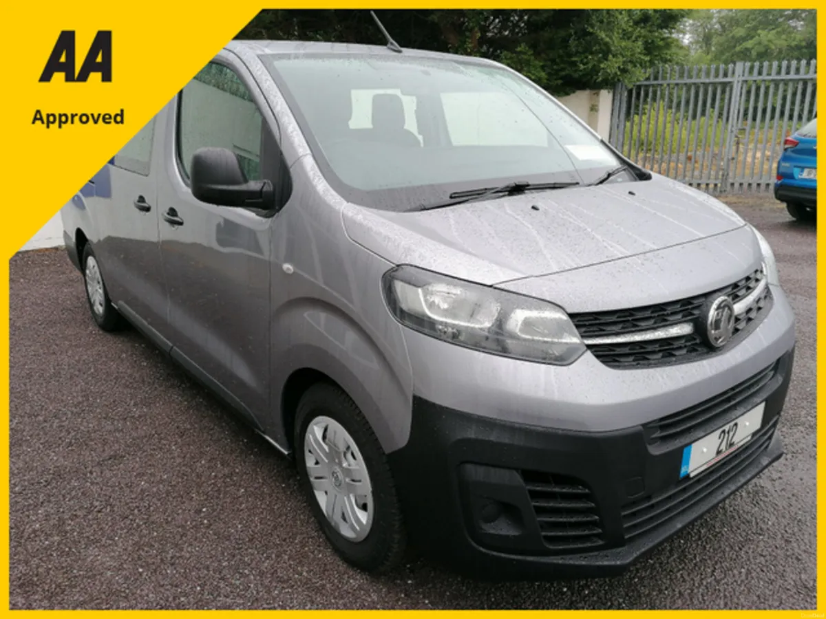 2021 Vauxhall Vivaro LIFE EDITION. CREW CAB 5 SEAT - Image 1