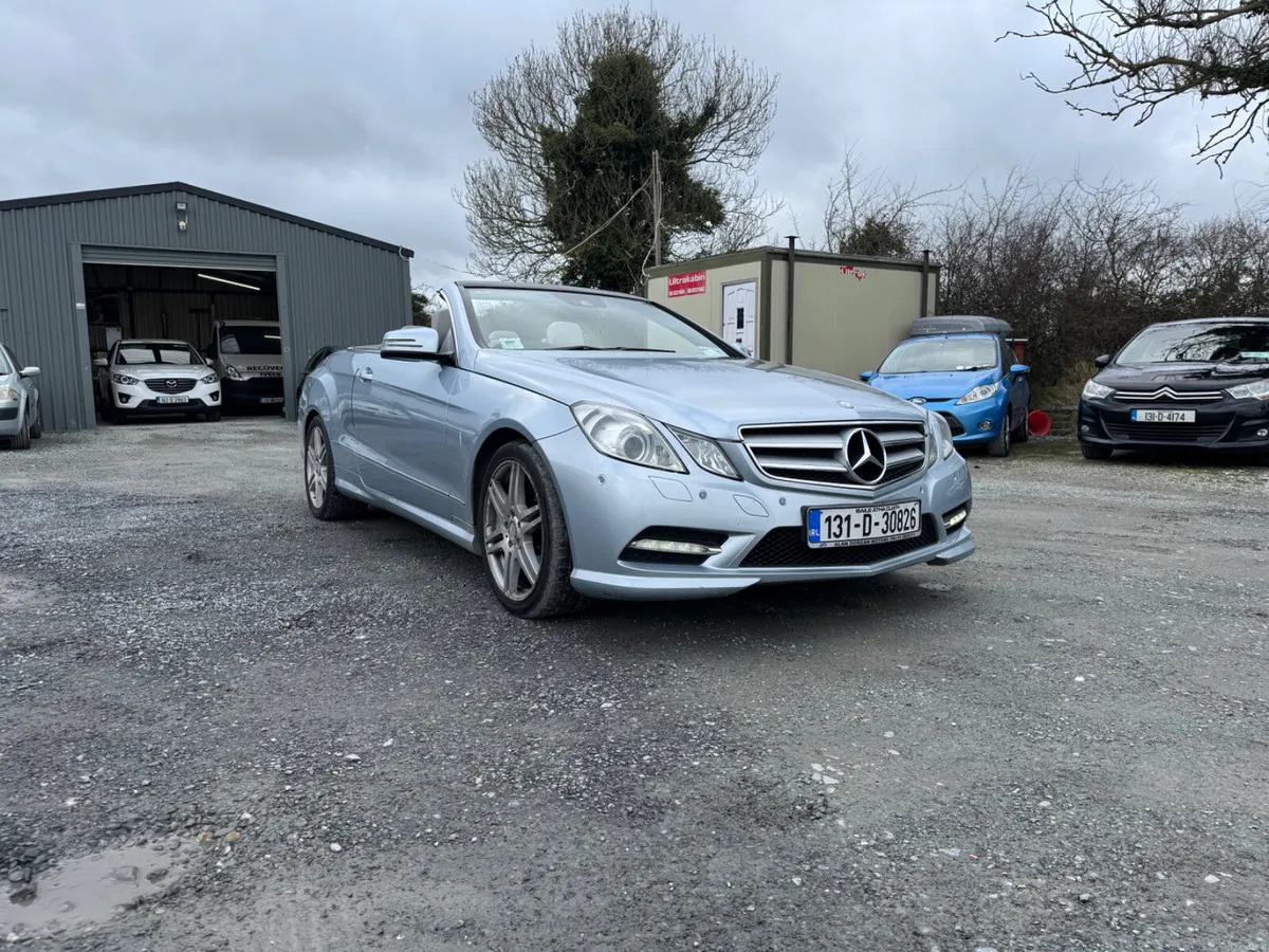 Mercedes E250CDi Sport Cabrio ..NEW NCT - Image 2