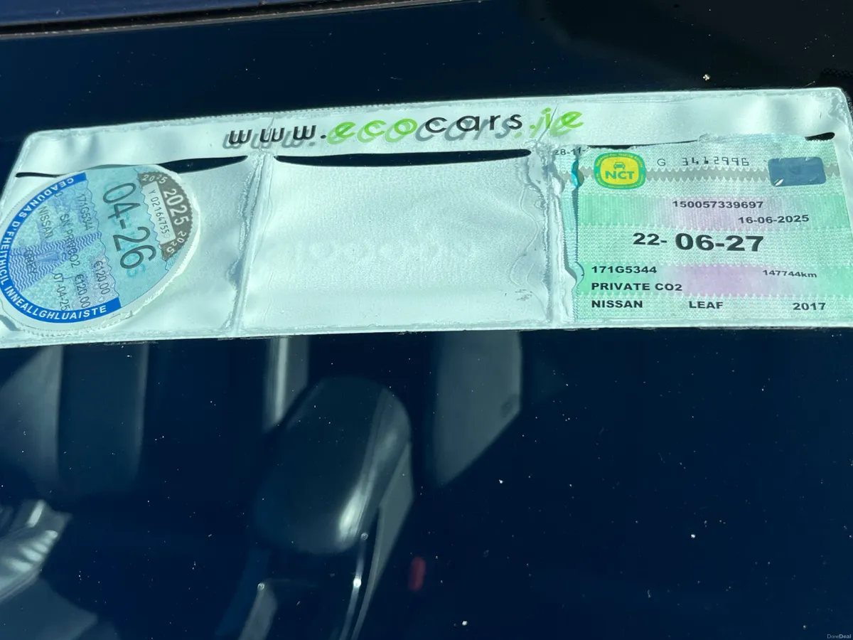 Nissan Leaf 2017 - Image 3