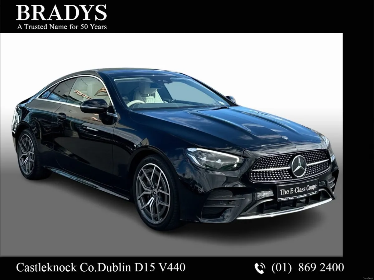 Mercedes-Benz E-Class E 220d Coupe AMG Line--Upgra - Image 2