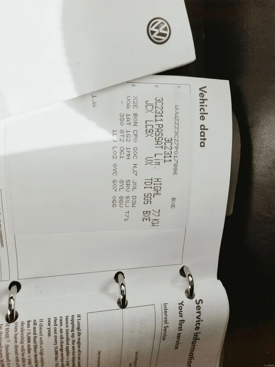 Vw passat 1.9 tdi nct till sept - Image 1