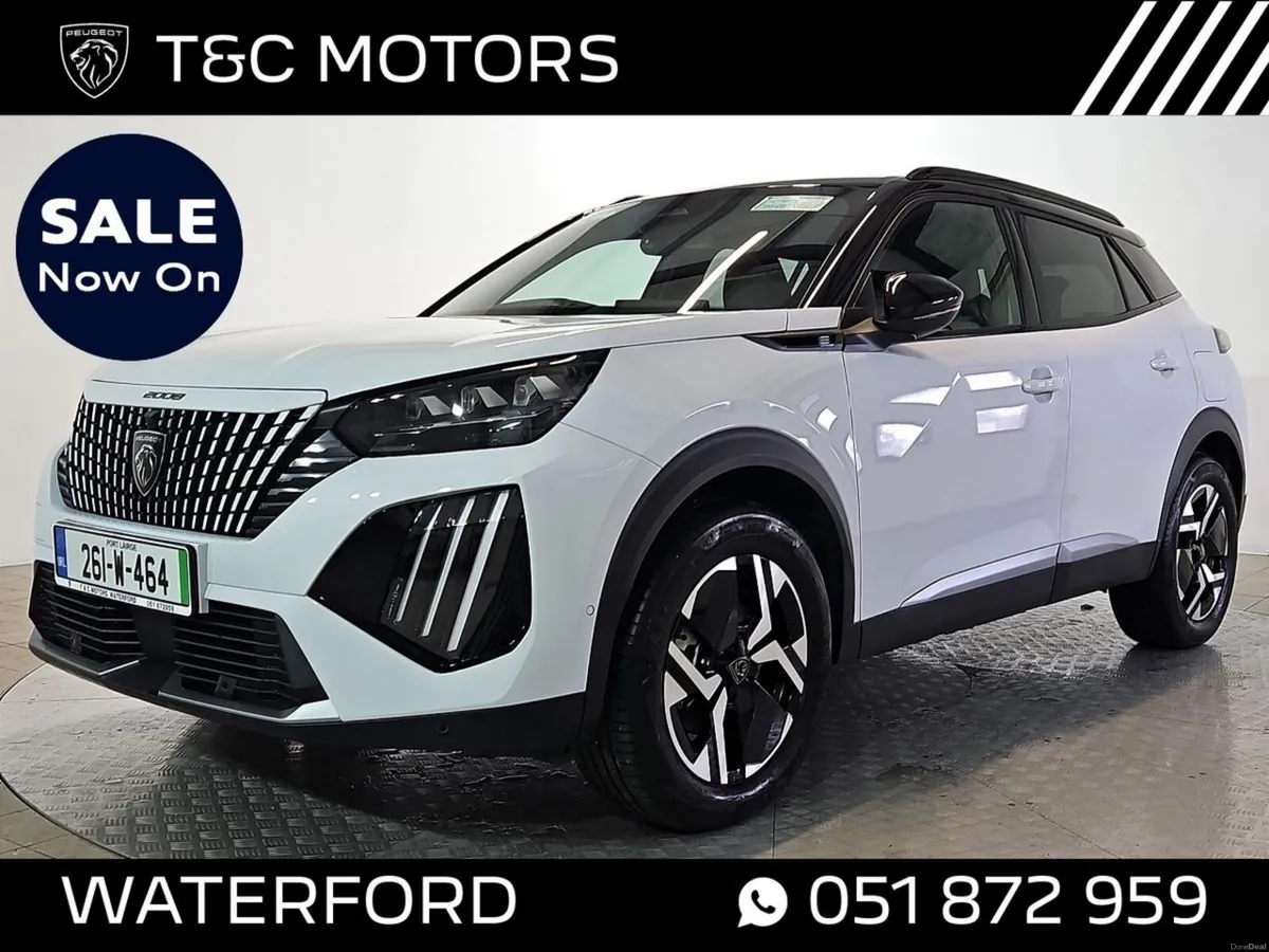 Peugeot 2008 Electric GT model, Front & Rear Senso - Image 1