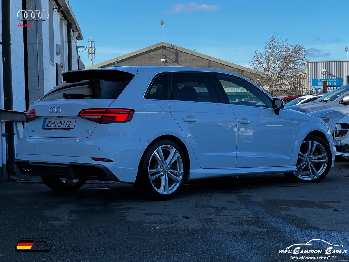 AUDI A3 SLINE ALPINE WHITE AUTOMATIC FINANCE ME - Image 3