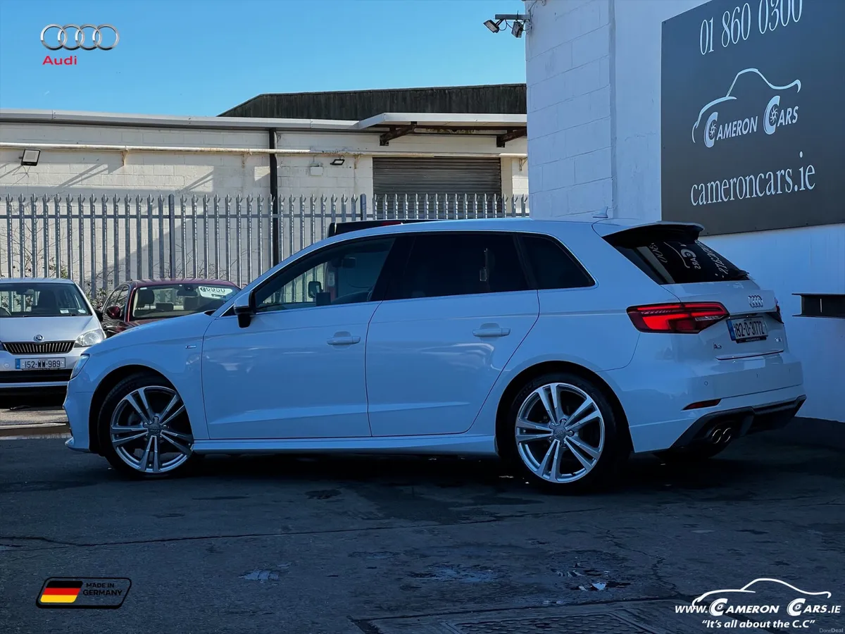 AUDI A3 SLINE ALPINE WHITE AUTOMATIC FINANCE ME - Image 2