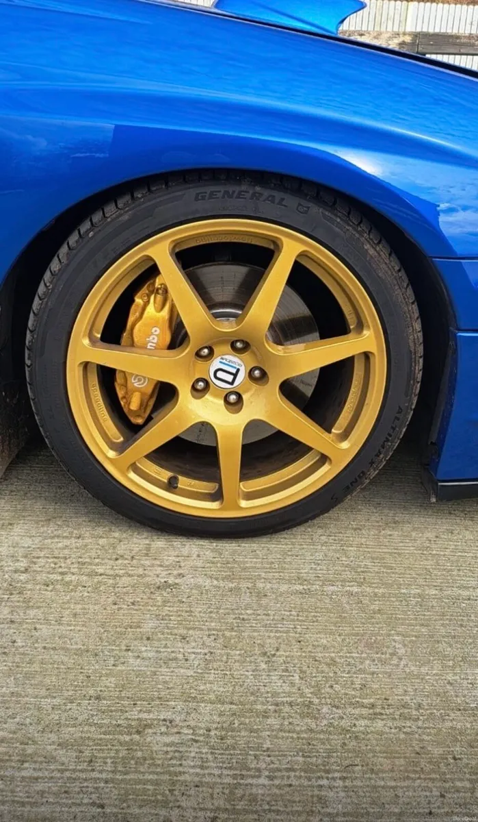 Subaru  impreza alloys exhaust - Image 1