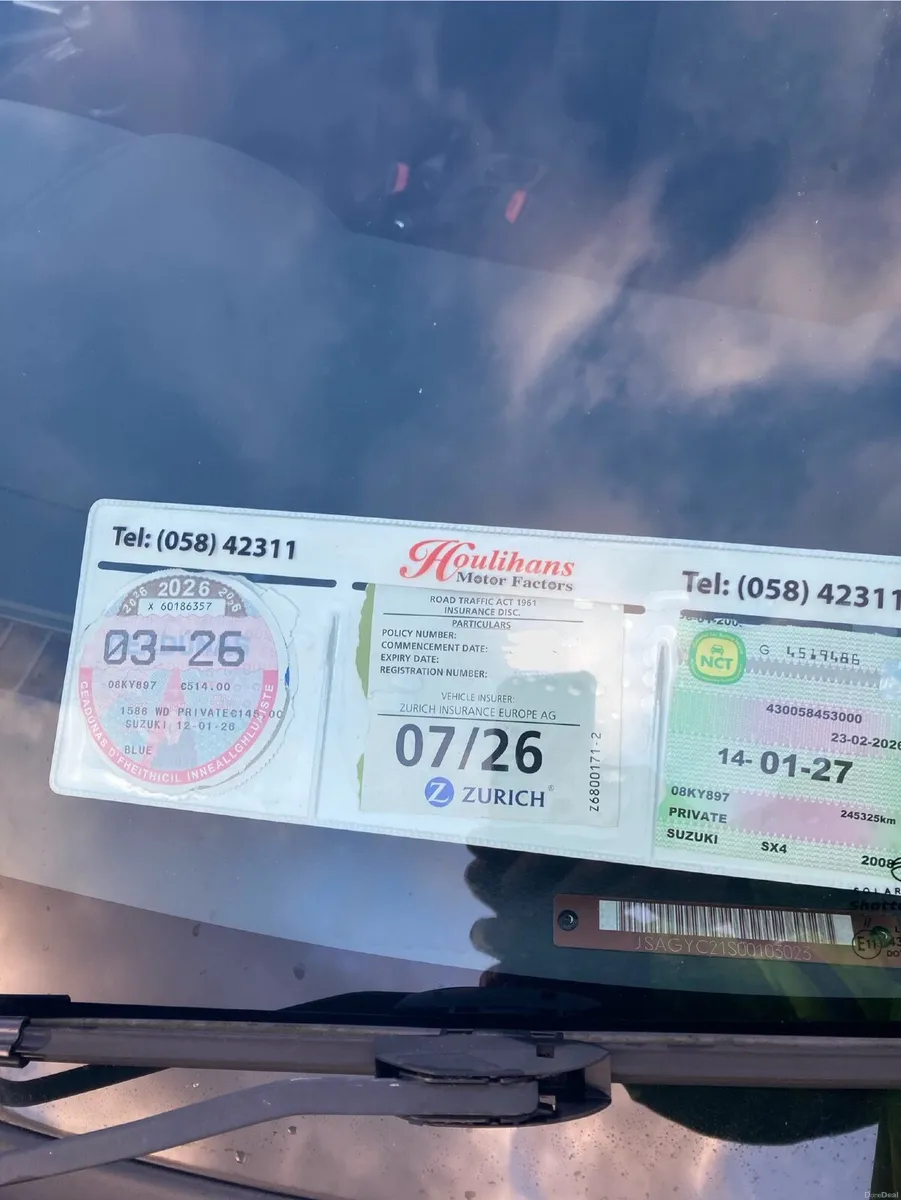 Suzuki SX4 2008 + Peugeot 307 - Image 2