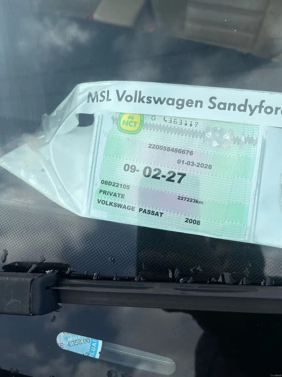 VW Passat B6 1.4TSI Fresh NCT 02/27 - Image 2