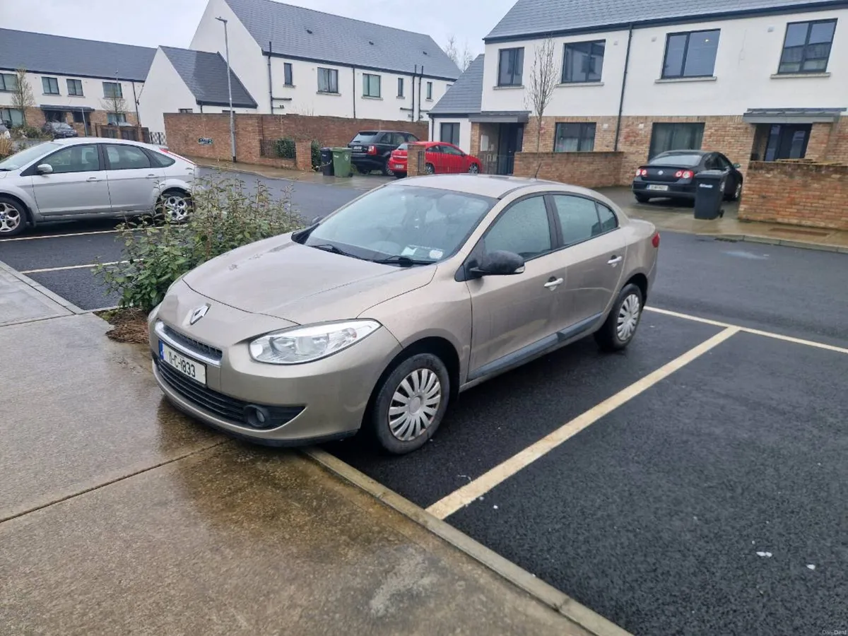 2011 Renault fluence 1.5 dci nct and tax - Image 1