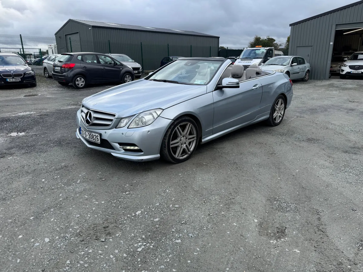 Mercedes E250CDi Sport Cabrio ..NEW NCT - Image 1