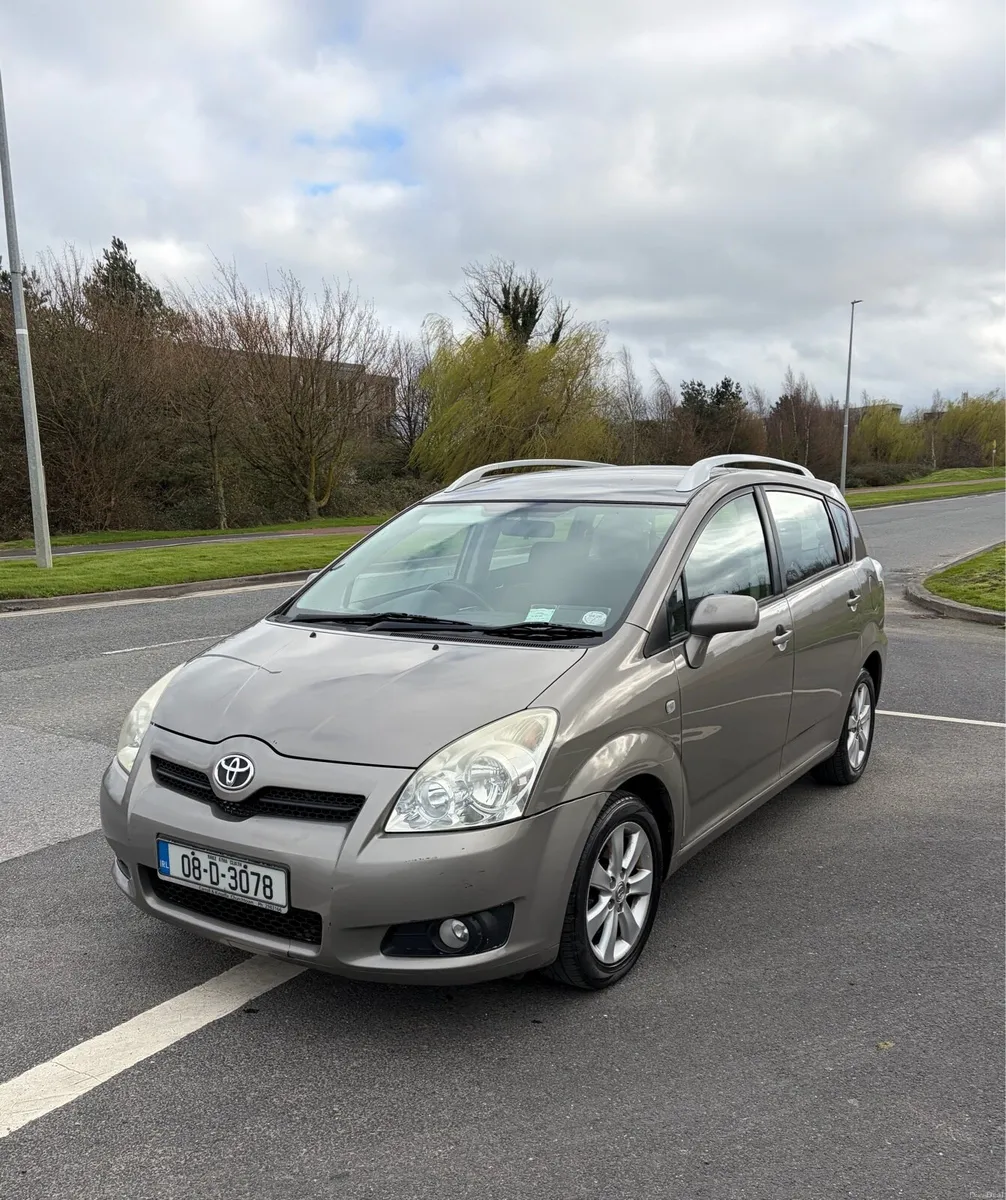 Toyota Verso 2008 1.6 petrol 7 seater LONG NCT - Image 2